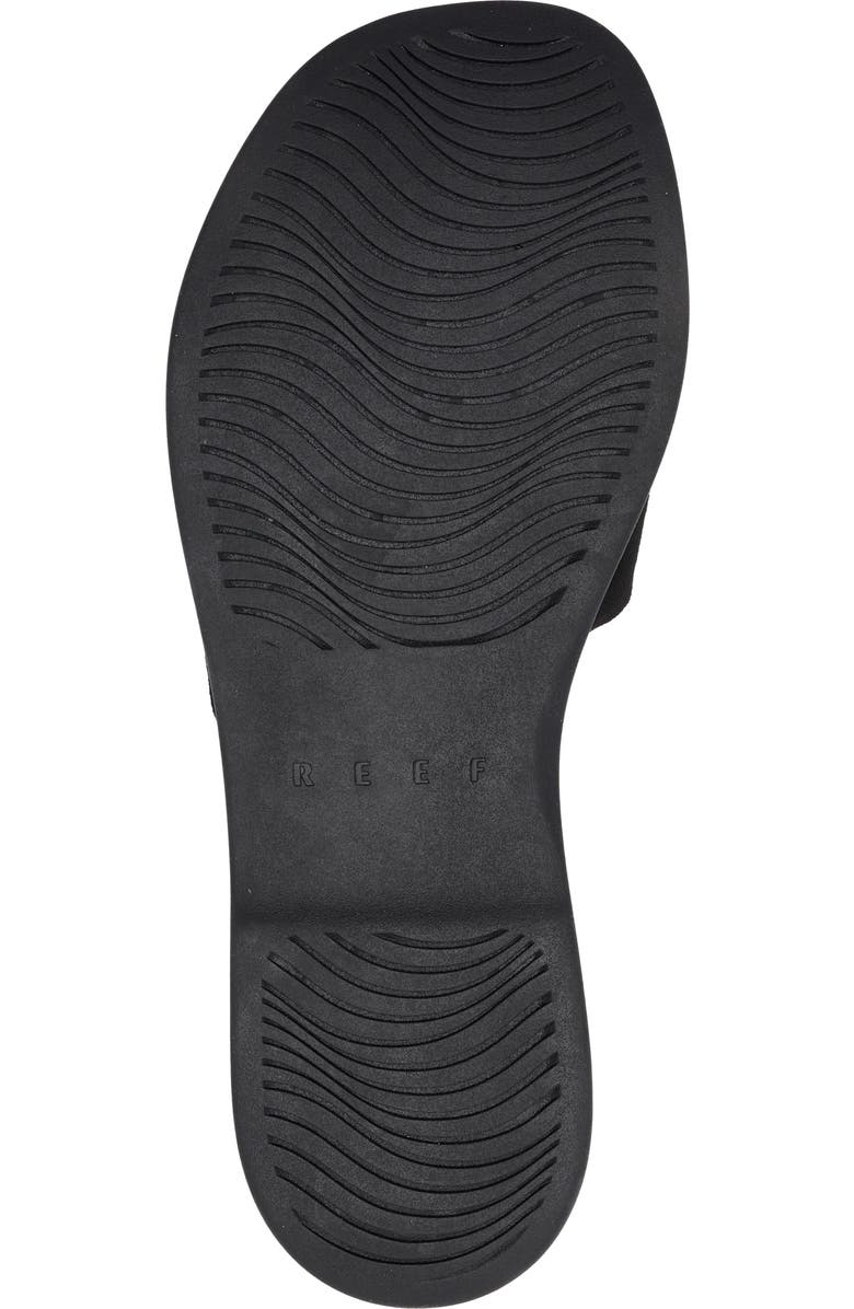 Reef Sunny Arrianah Cozy Faux Shearling Lined Slide Sandal, Alternate, color,