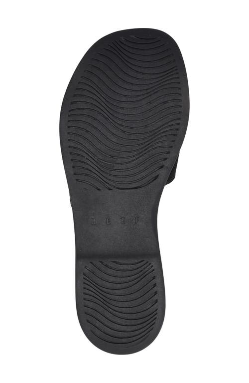 Reef Sunny Arrianah Cozy Faux Shearling Lined Slide Sandal