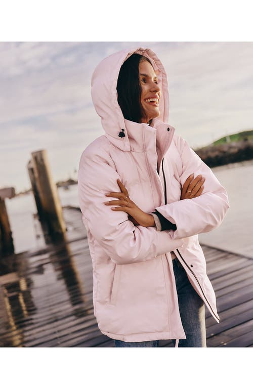 LANDS' END LANDS' END SQUALL INSULATED SLICKER PUFFER JACKET 
