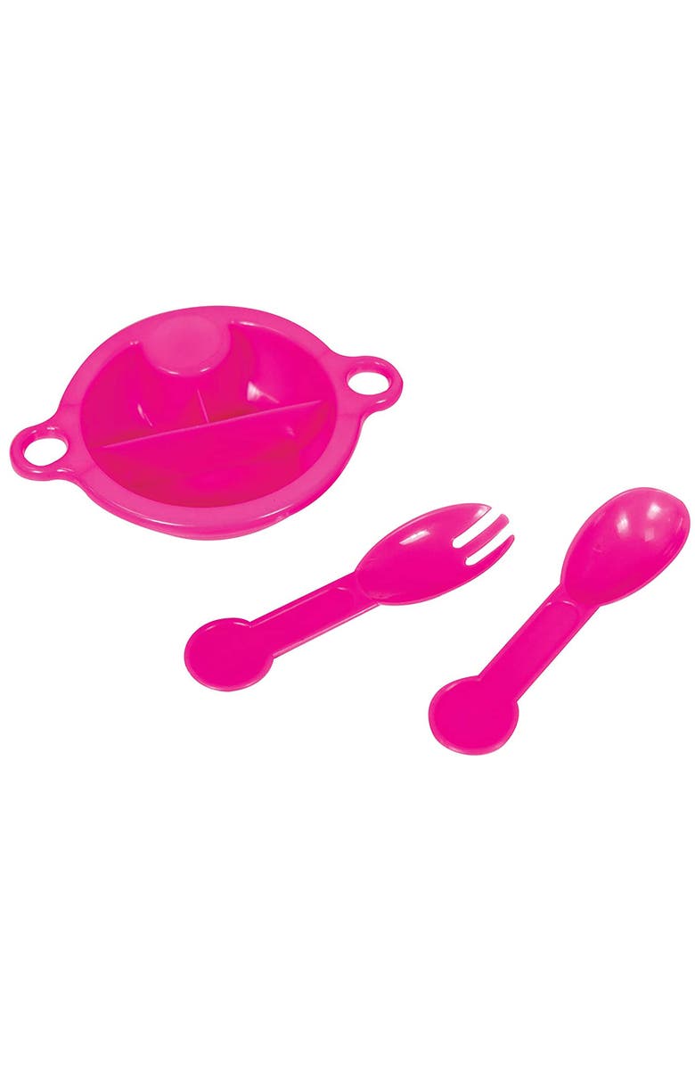 Lissi 16 Inch Baby Doll & Umbrella Stroller Set, Pink Butterfly Outfit, Hat, Alternate, color, Pink