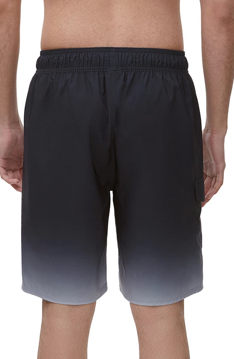 Rokka&Rolla 4-Way Stretch Performance Board Shorts, Alternate, color, Nightfall Gradient