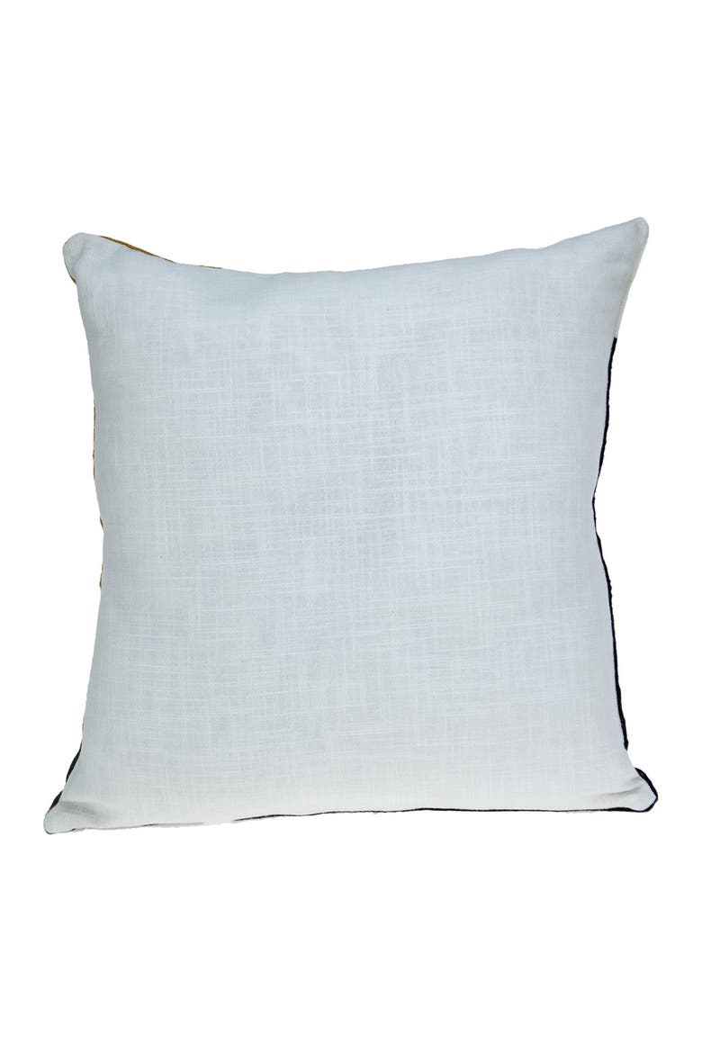 Scalic Black Throw Pillow, Alternate, color, BLACK