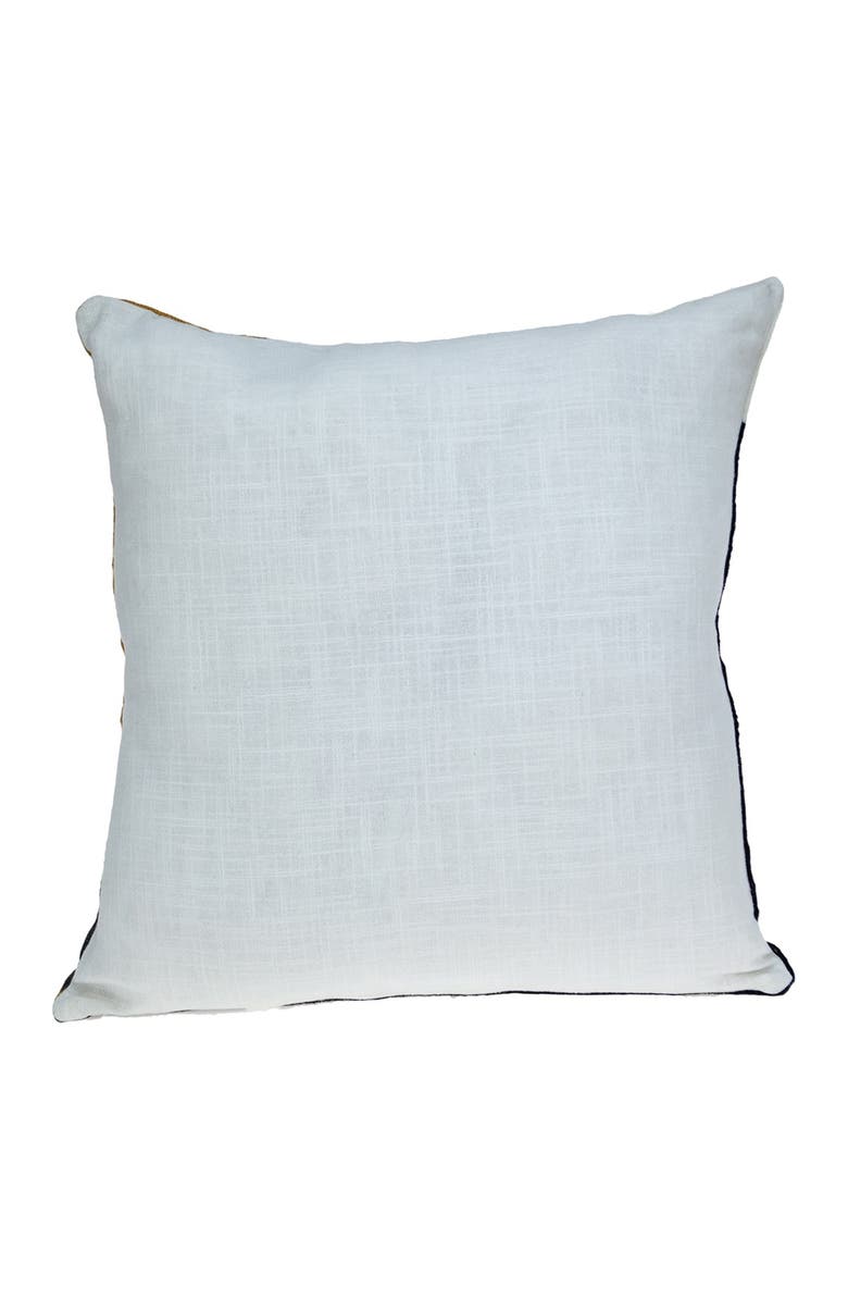 PARKLAND COLLECTION Scalic Black Throw Pillow, Alternate, color, Black