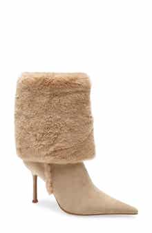 Jeffrey Campbell Fennec Faux Fur Cuff Bootie