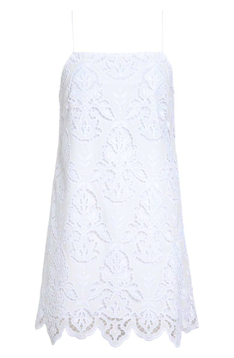 Toccin Olivera Floral Lace Minidress, Alternate, color,