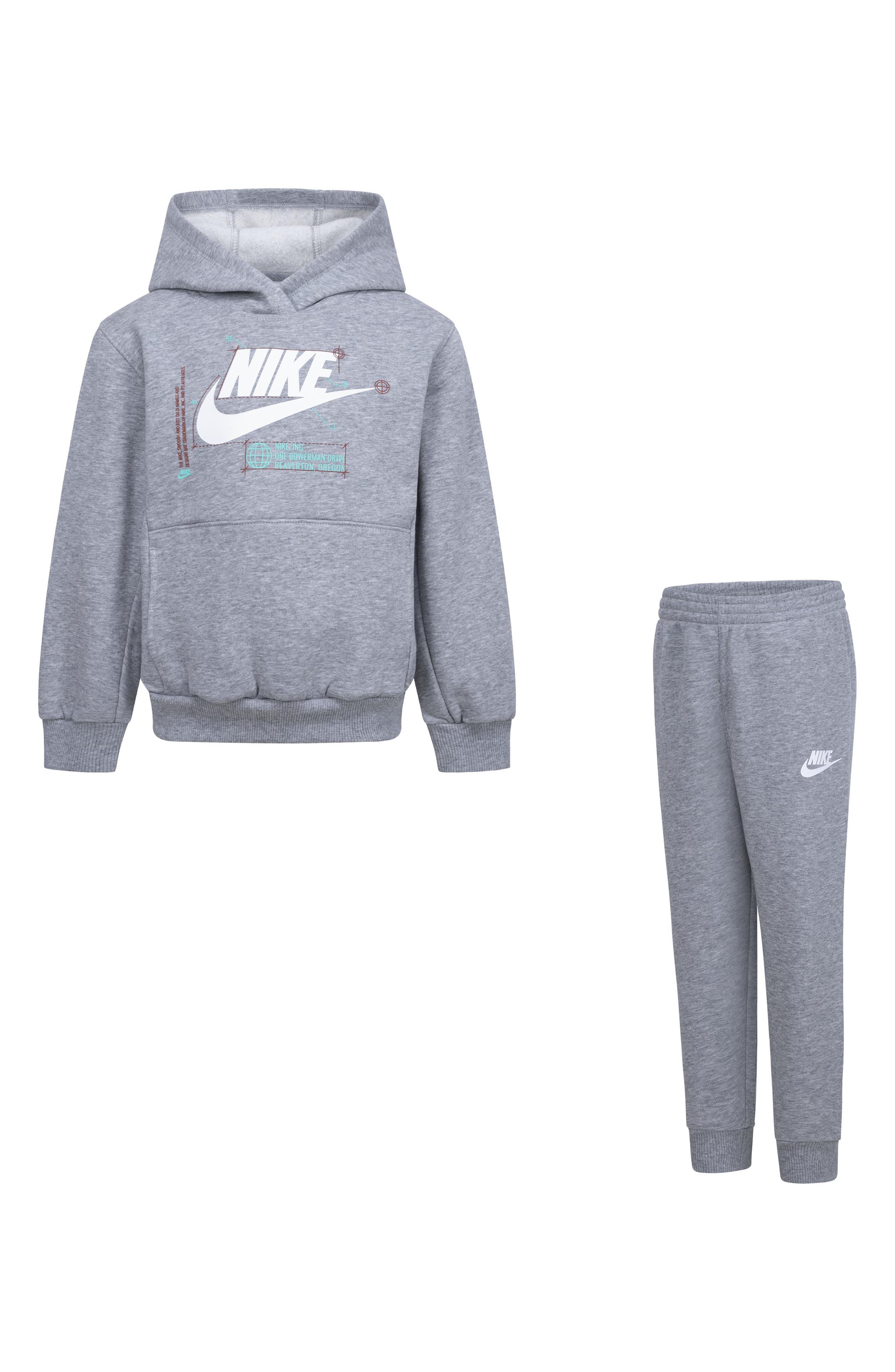 Nike Kids' Futura Wrap Hoodie & Pull-On Pants Set