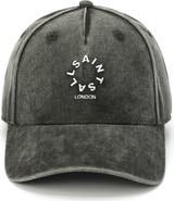 AllSaints Mini Tierra Wash Adjustable Cotton Twill Baseball Cap