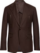 Double RL Pinstripe Wool Flannel Western Tuxedo Jacket