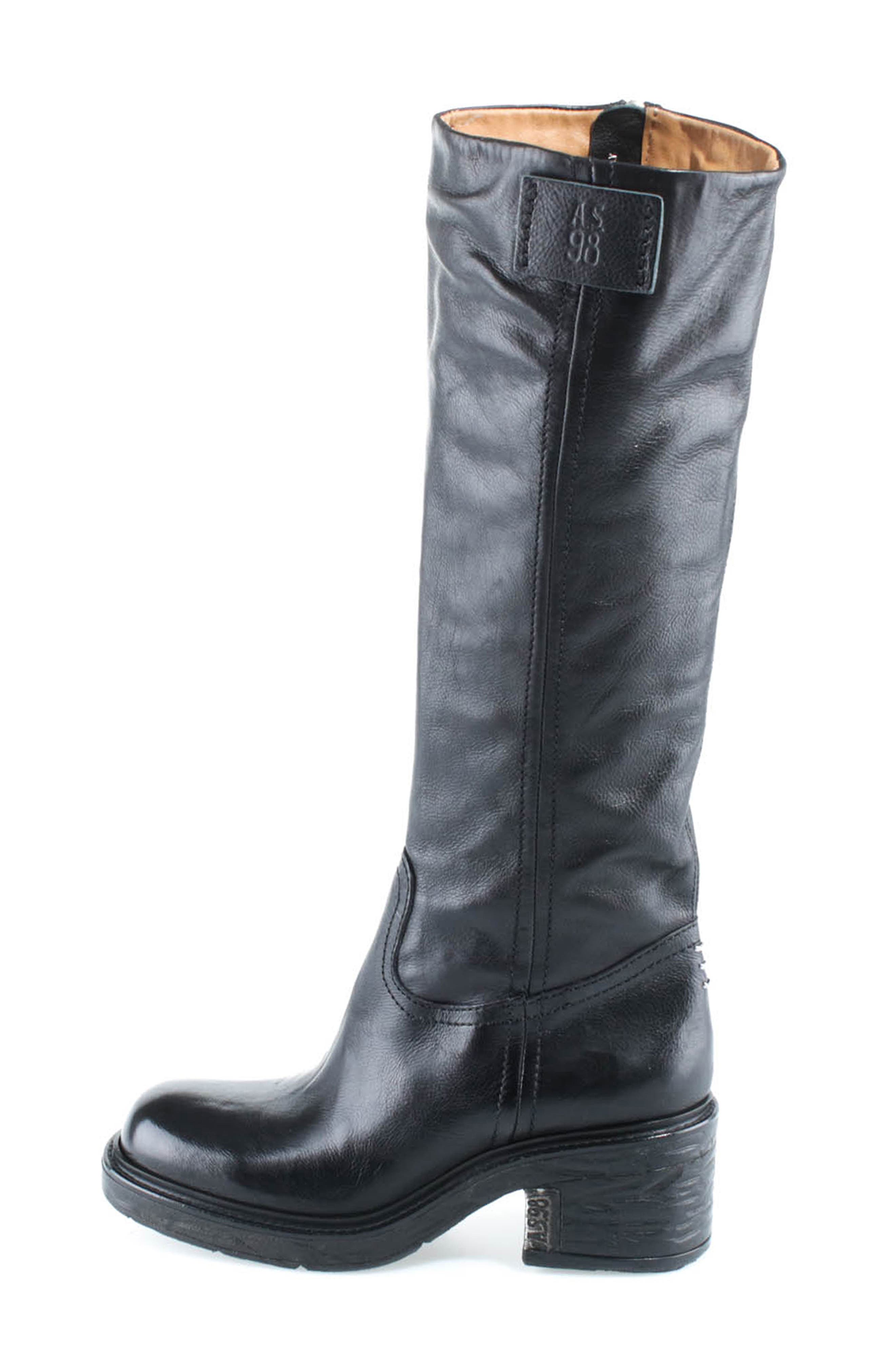 Seton Knee High Boot, Alternate, color, BLACK