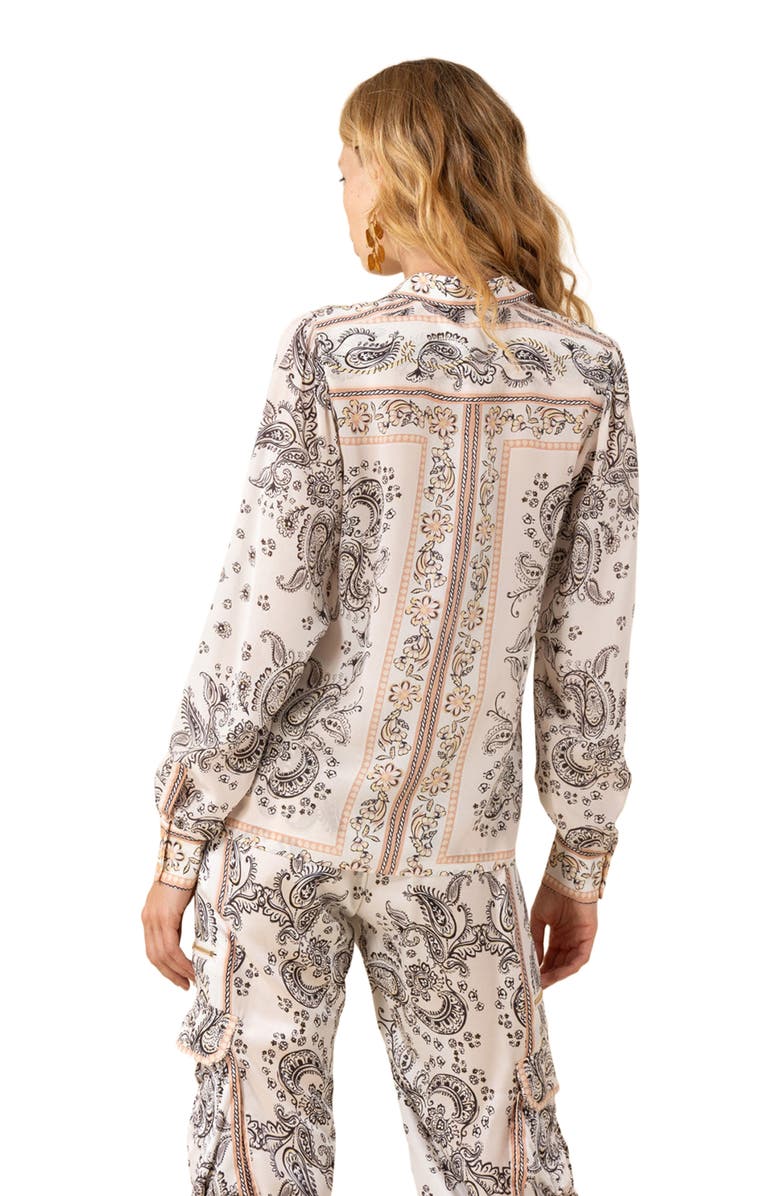 Hale Bob Rosalia Silk Top, Alternate, color, 