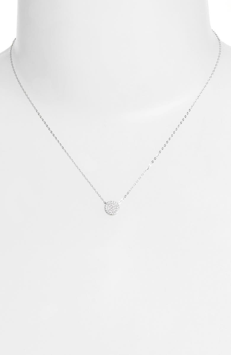 Nadri 'Geo' Small Pendant Necklace, Alternate, color,