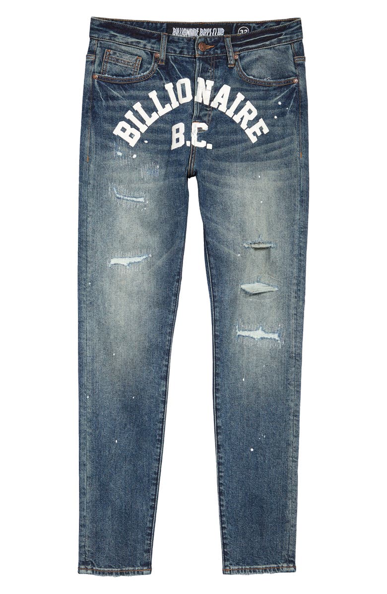 Billionaire Boys Club Trek Slim Fit Stretch Cotton Jeans, Alternate, color, 