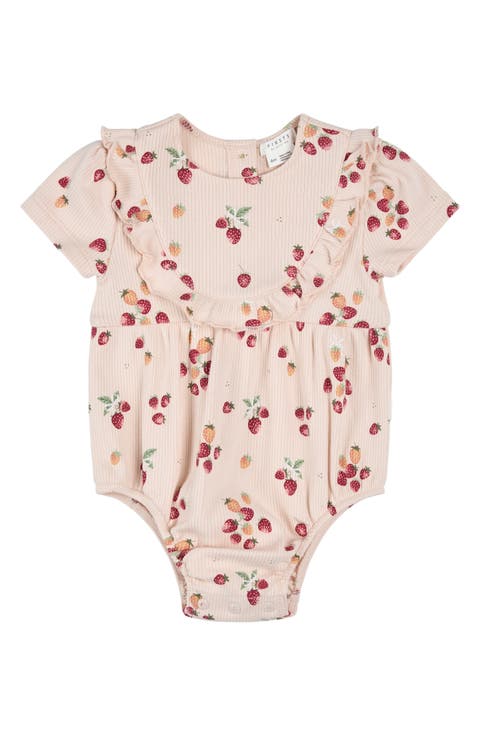 Strawberry Print Bodysuit (Baby)