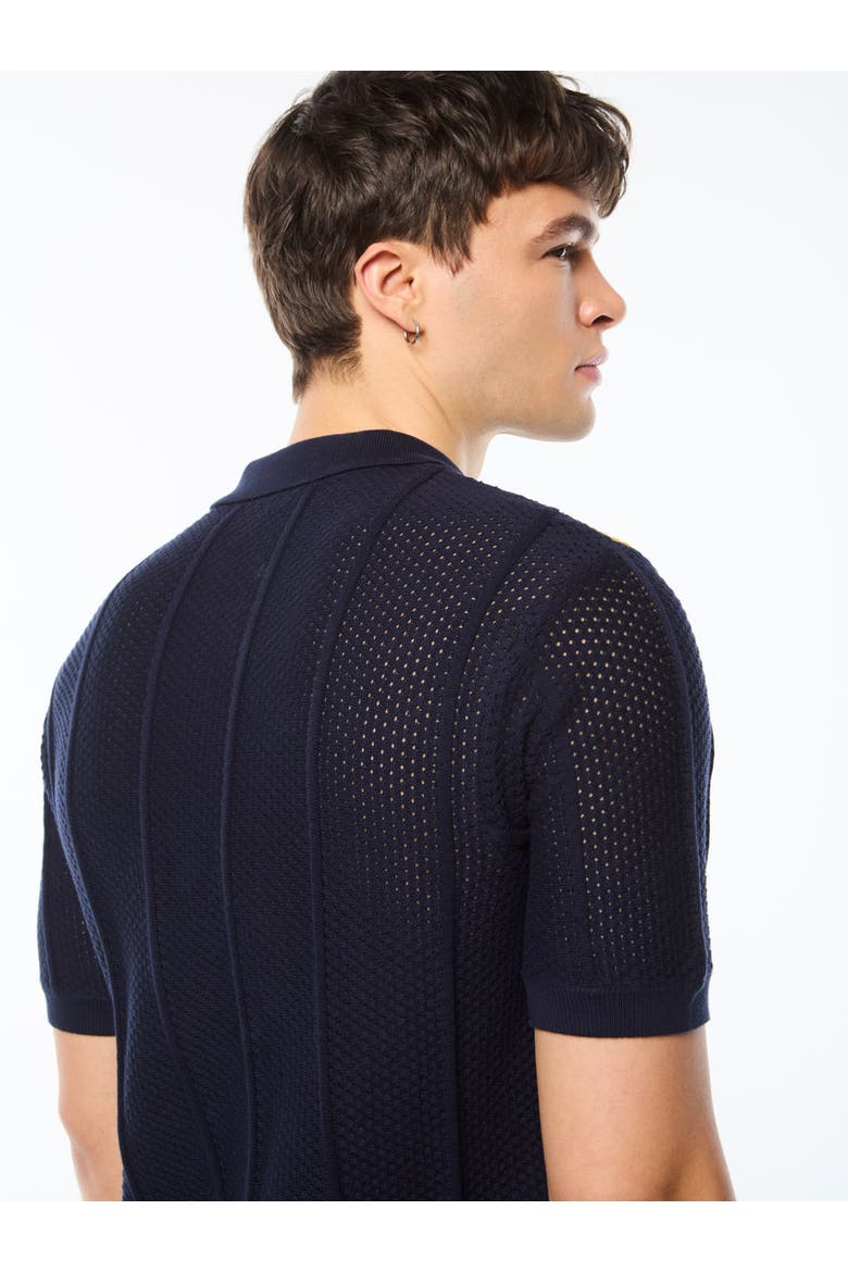 Montell Knit Polo, Alternate, color, MARITIME BLUE
