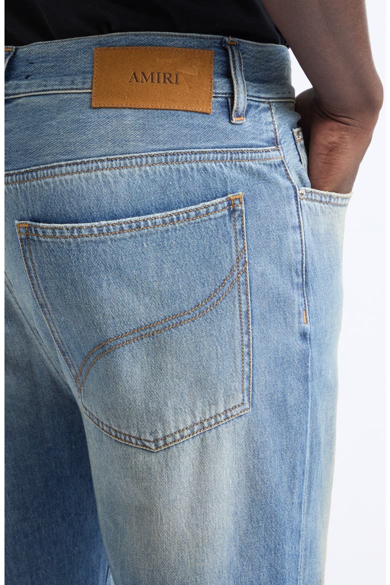 Slash Ripped Knee Bootcut Jeans, Alternate, color, DESERT SKY