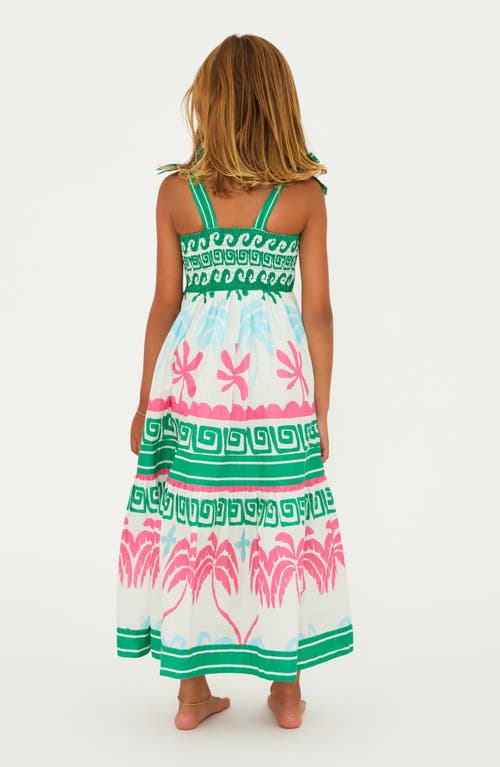 BEACH RIOT BEACH RIOT KIDS' LITTLE CAMI COTTON MAXI SUNDRESS 