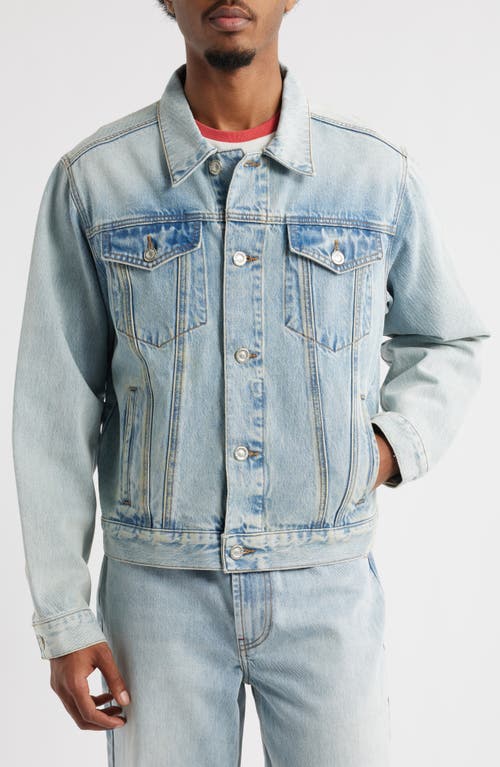 Elwood Classic Denim Jacket In Diamond Wash