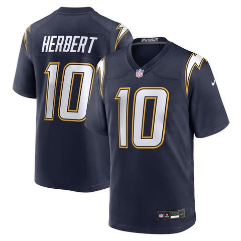 Men's Nike Justin Herbert Navy Los Angeles Chargers Alternate Super Chargers Game Player Jersey