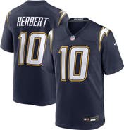 Nike Men's Nike Justin Herbert Navy Los Angeles Chargers Alternate Super Chargers Game Player Jersey