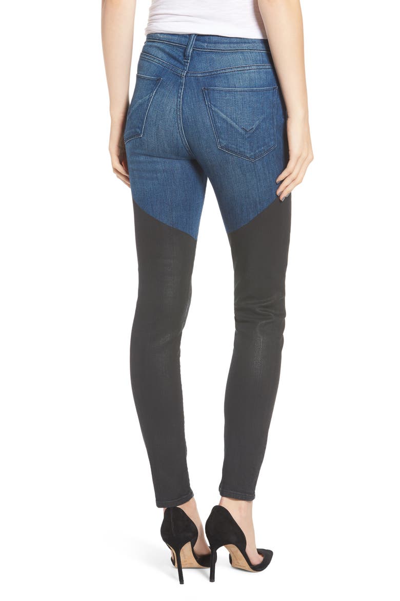 Barbara High Waist Super Skinny Jeans, Alternate, color, TRIBULATION