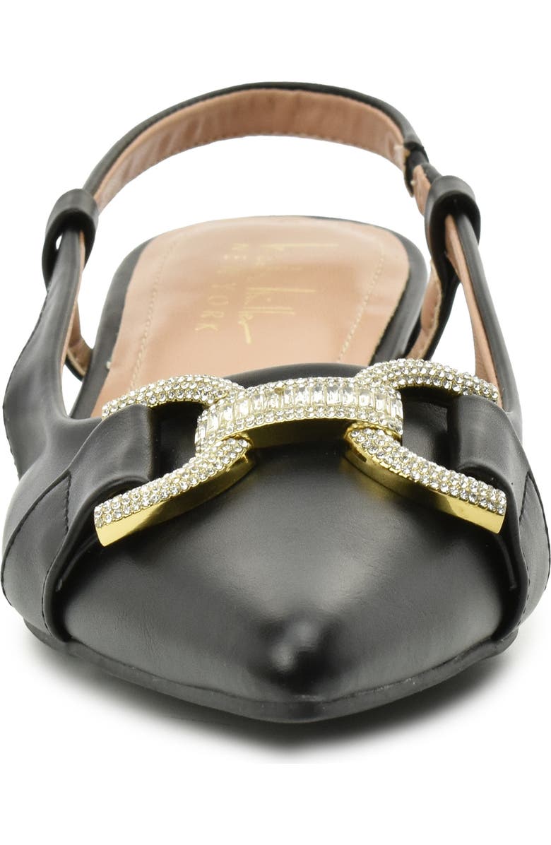 Nicole Miller Rhinestone Bit Slingback Pump, Alternate, color,