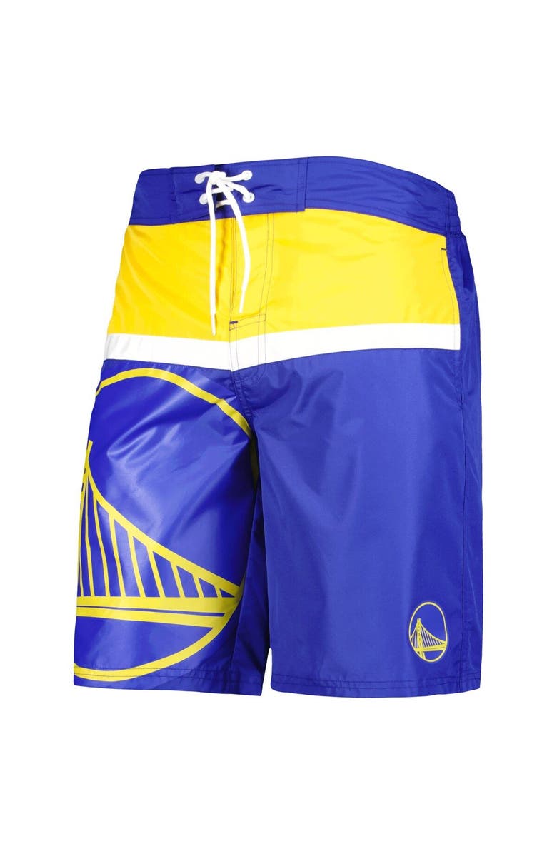 G-III SPORTS BY CARL BANKS Men's G-III Sports by Carl Banks Royal Golden State Warriors Sea Wind Swim Trunks, Alternate, color, Royal
