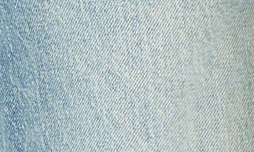 Shop Habitual Front Yoke High Waist Raw Hem Wide Leg Jeans In Sky