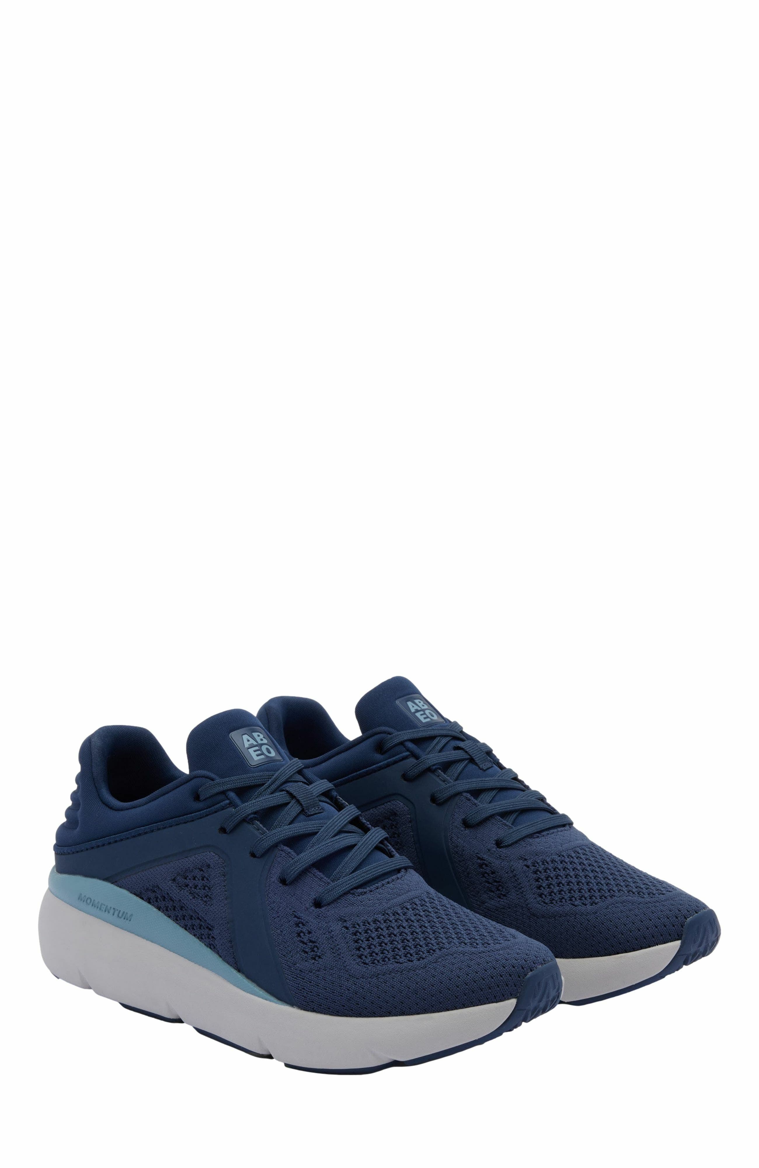 MXV Shift Sneaker, Alternate, color, Navy Knit