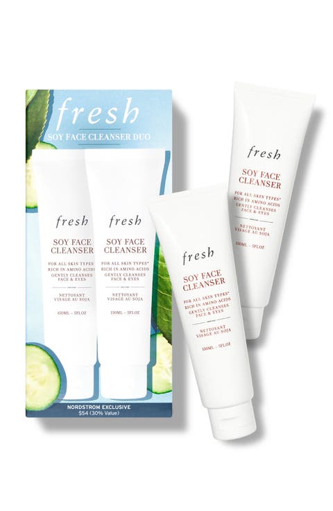 Soy Hydrating Gentle Face Cleanser Duo $78 Value