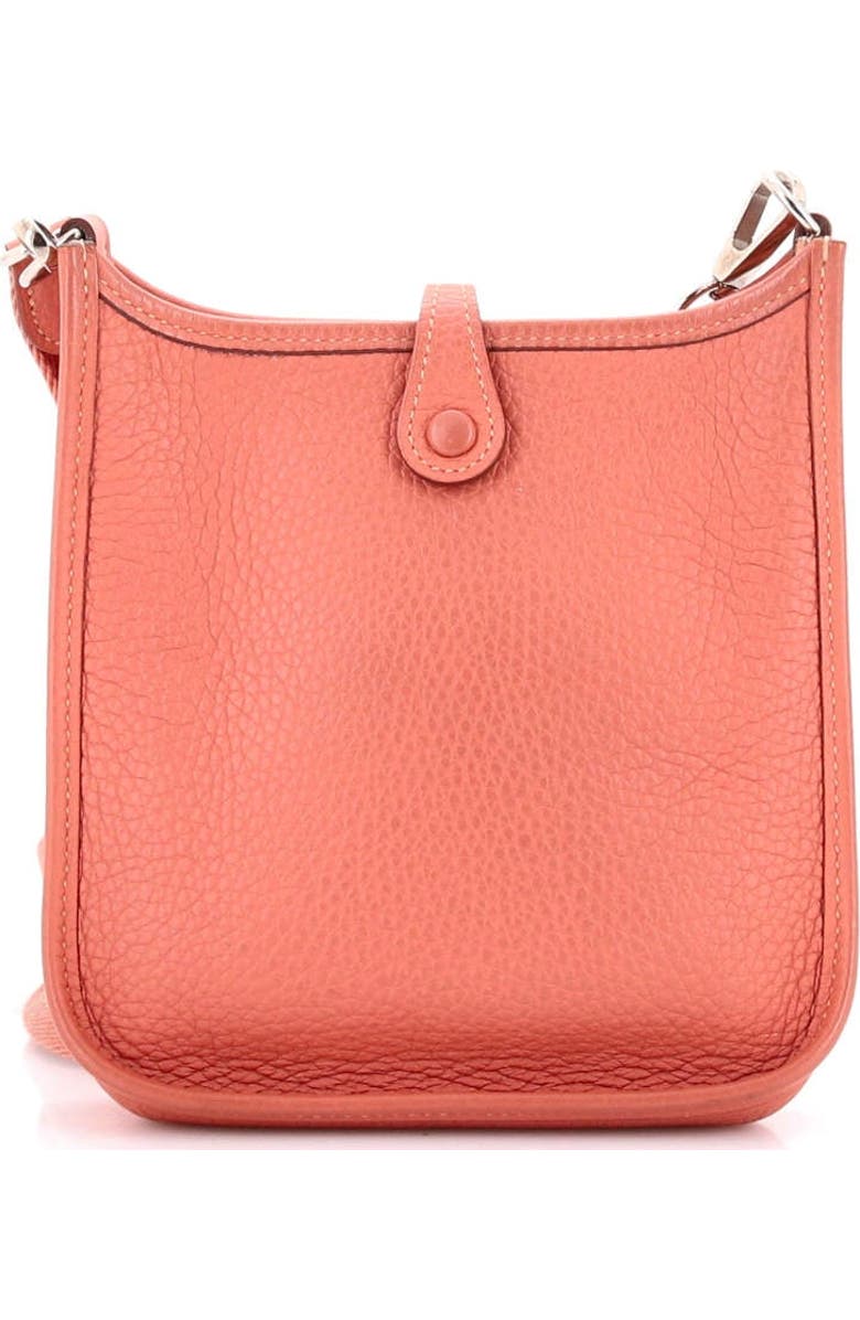 Pre-Owned Hermes Evelyne Bag Gen III Clemence TPM, Alternate, color, Rose Tea