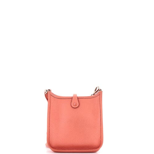 Pre-owned Hermes Hermes Evelyne Bag Gen Iii Clemence Tpm In Pink