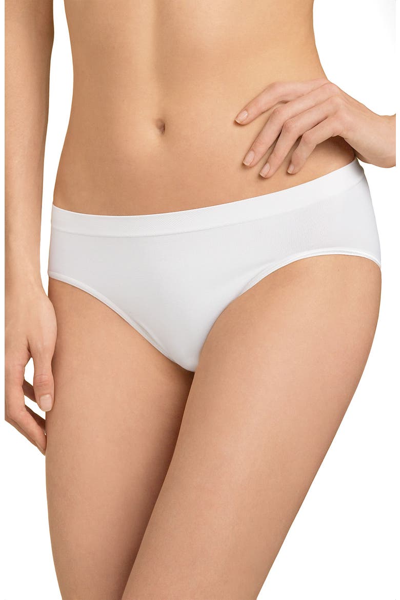 Touch Feeling High Cut Briefs, Main, color, WHITE