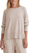 Splendid Lace Trim Sweatshirt