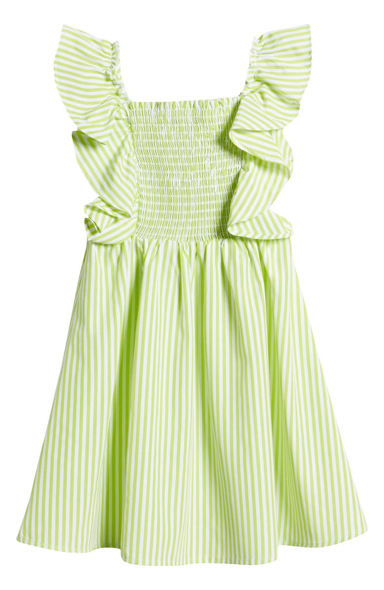 Habitual Girl Kids' Smocked Striped Dress, Alternate, color, 