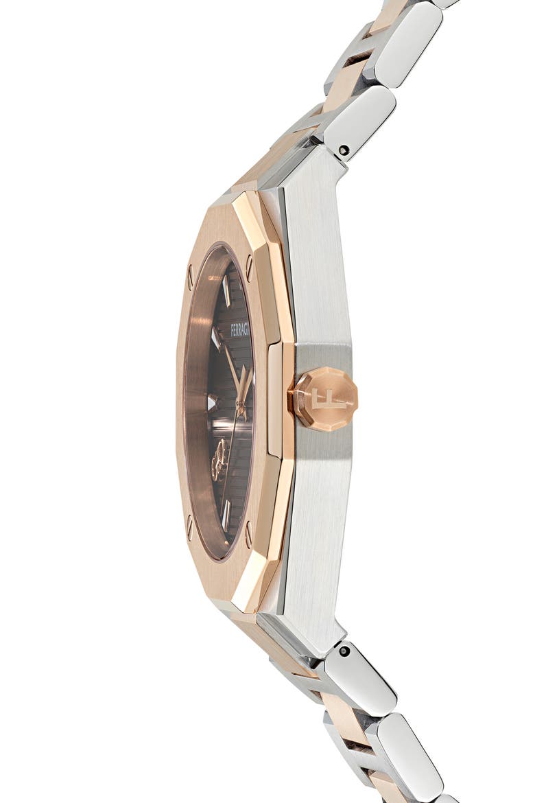 Edge Two-Tone Bracelet Watch, 40mm, Alternate, color, TWO TONE