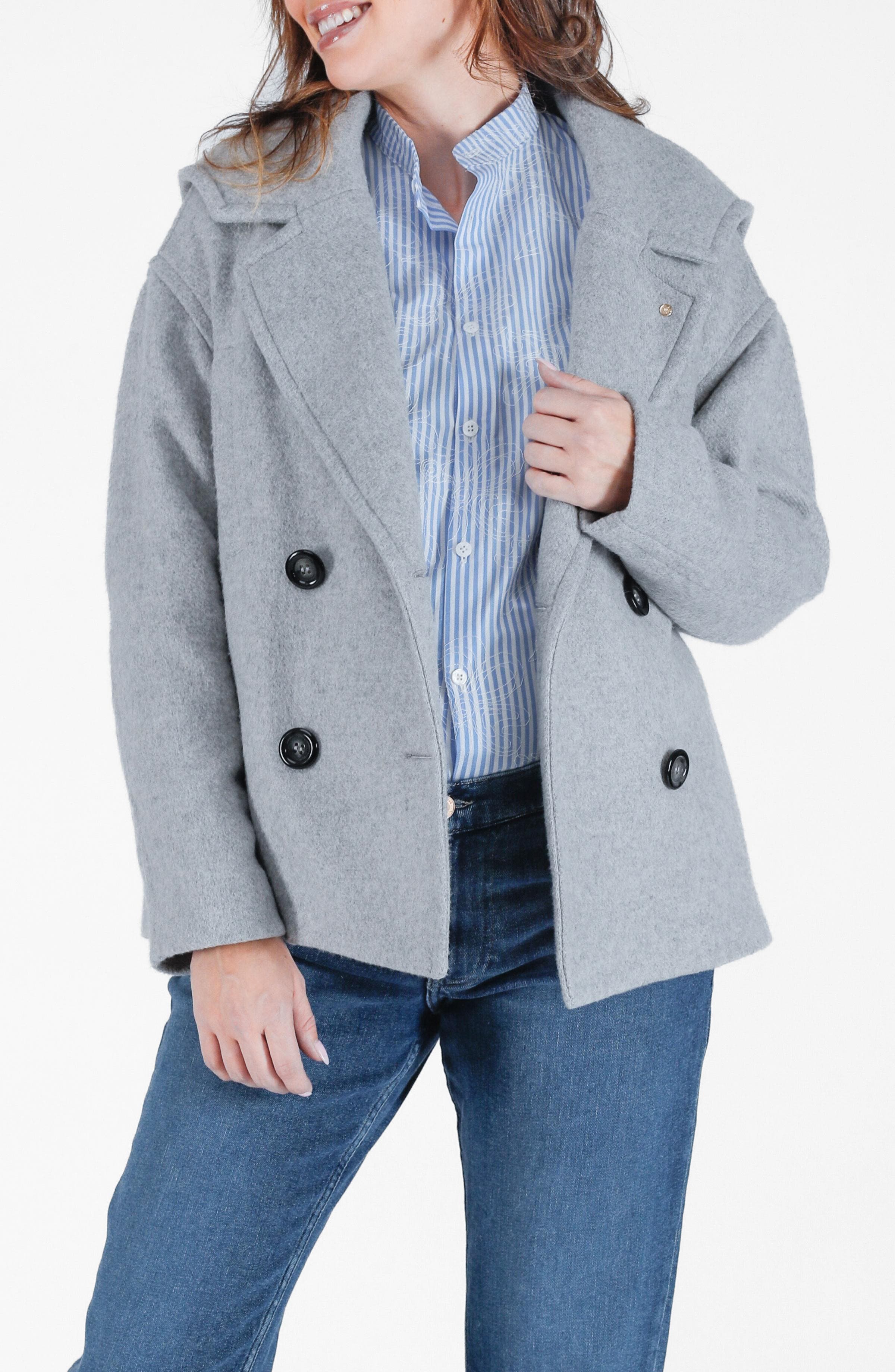 Malo pregnancy pea coat