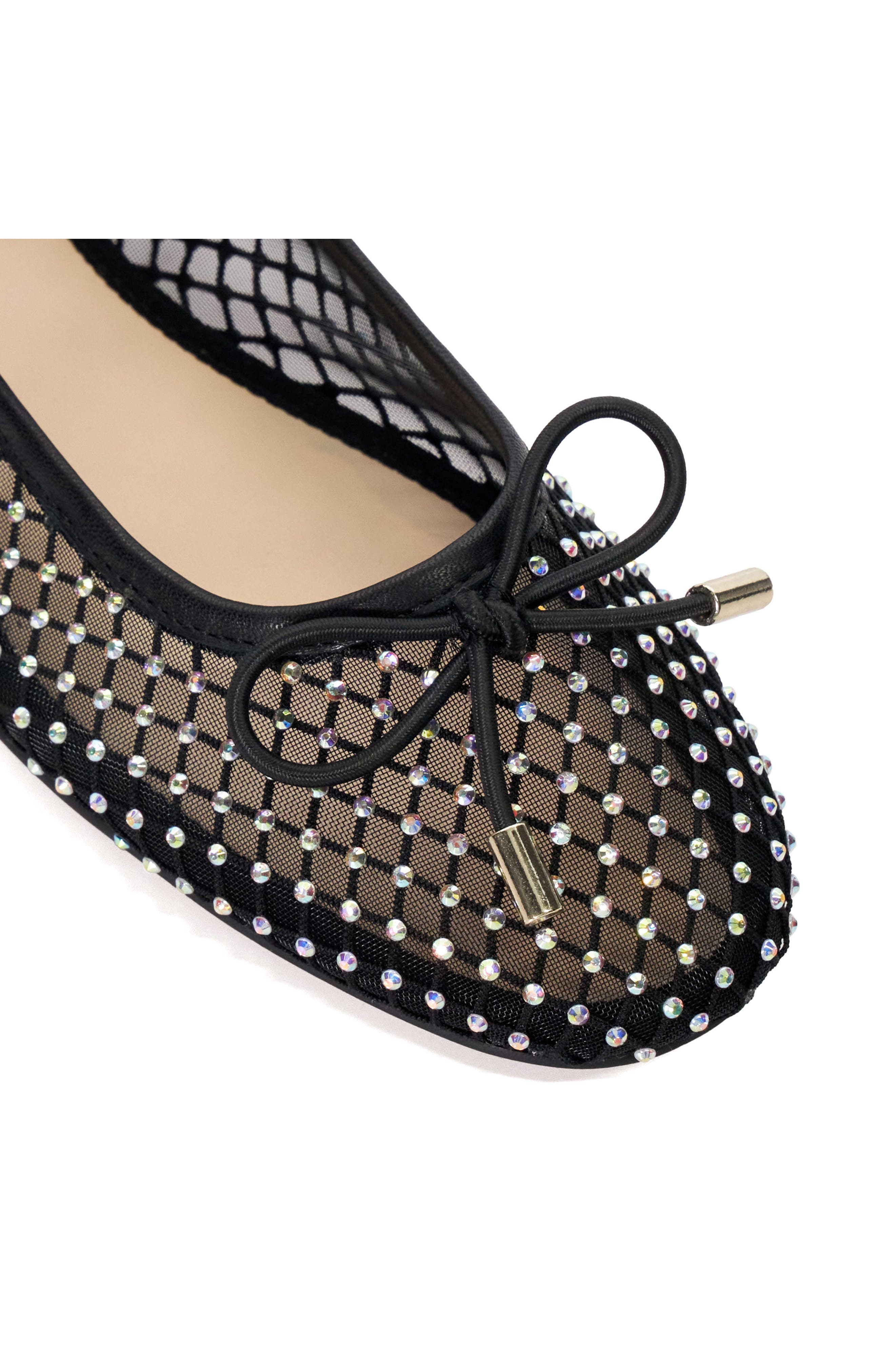Dune London Happening Mary Jane Flat, Alternate, color, Black