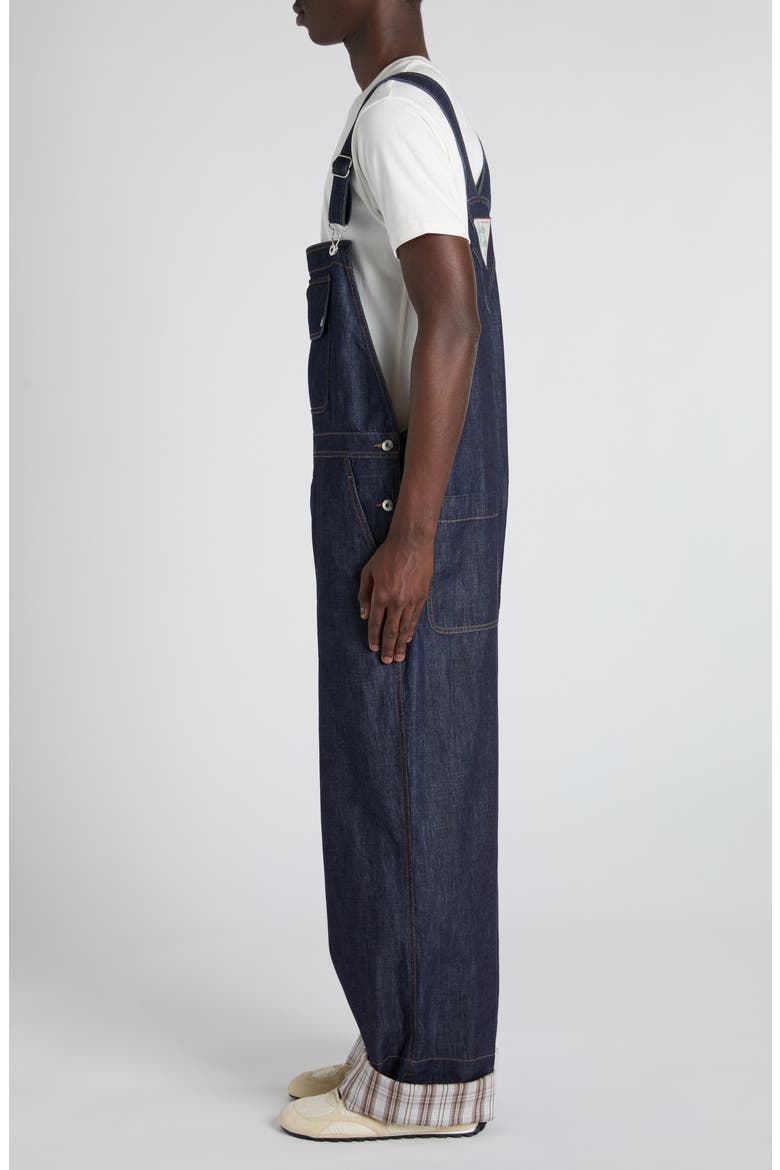 Denim Overalls, Alternate, color, 4245 INDIGO