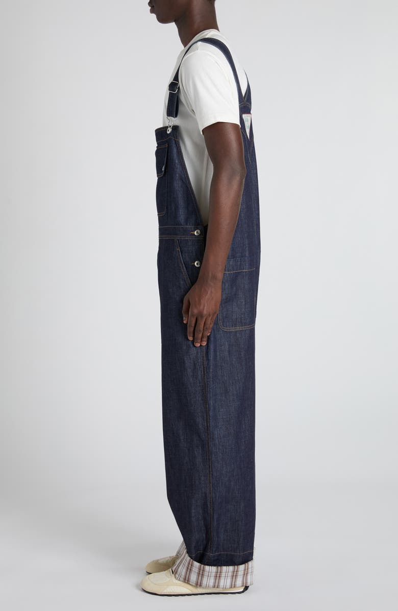 Bottega Veneta Denim Overalls, Alternate, color, 4245 Indigo