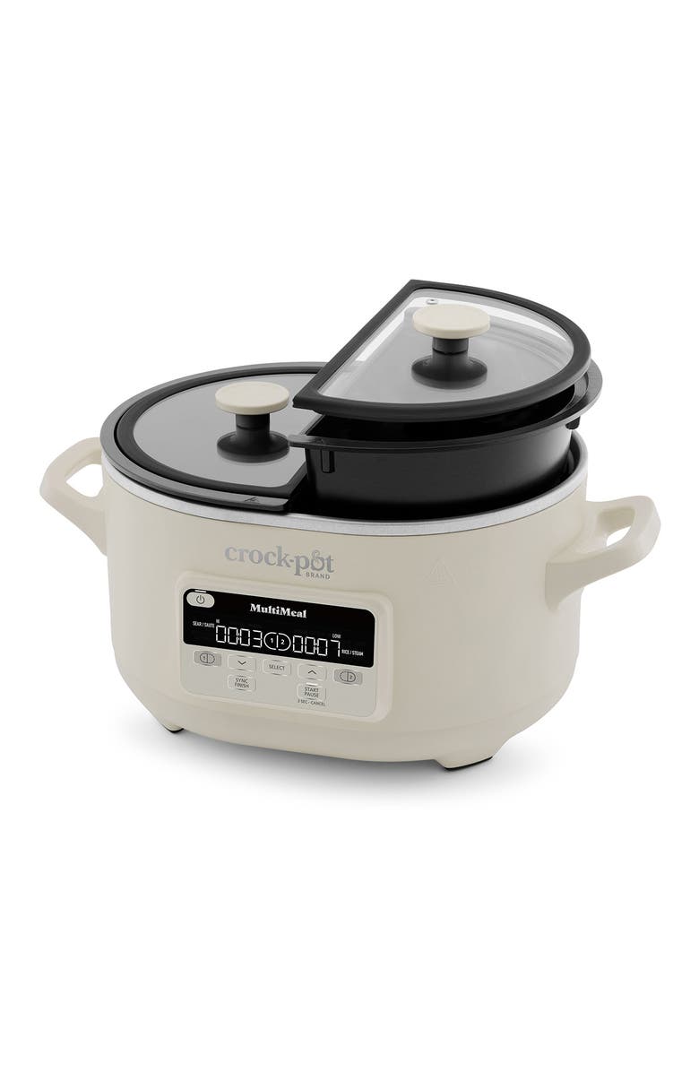 Crock-pot MultiMeal Multicooker & Programmable Slow Cooker with Bake Function, Main, color, Oat Milk