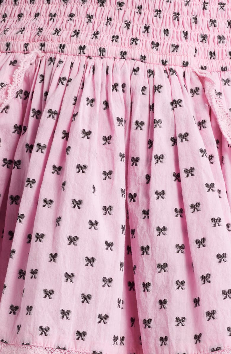 LoveShackFancy Deanna Tiered Halter Minidress, Alternate, color,