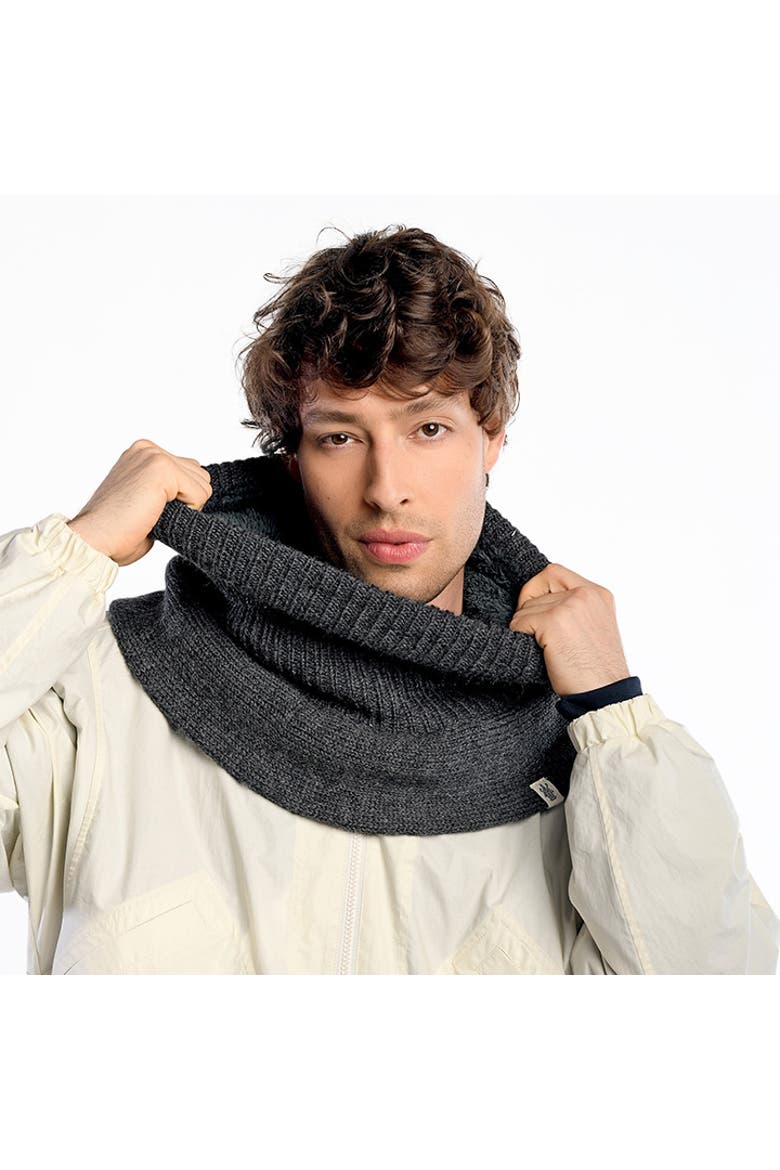 Hank Neckwarmer, Alternate, color, Charcoal