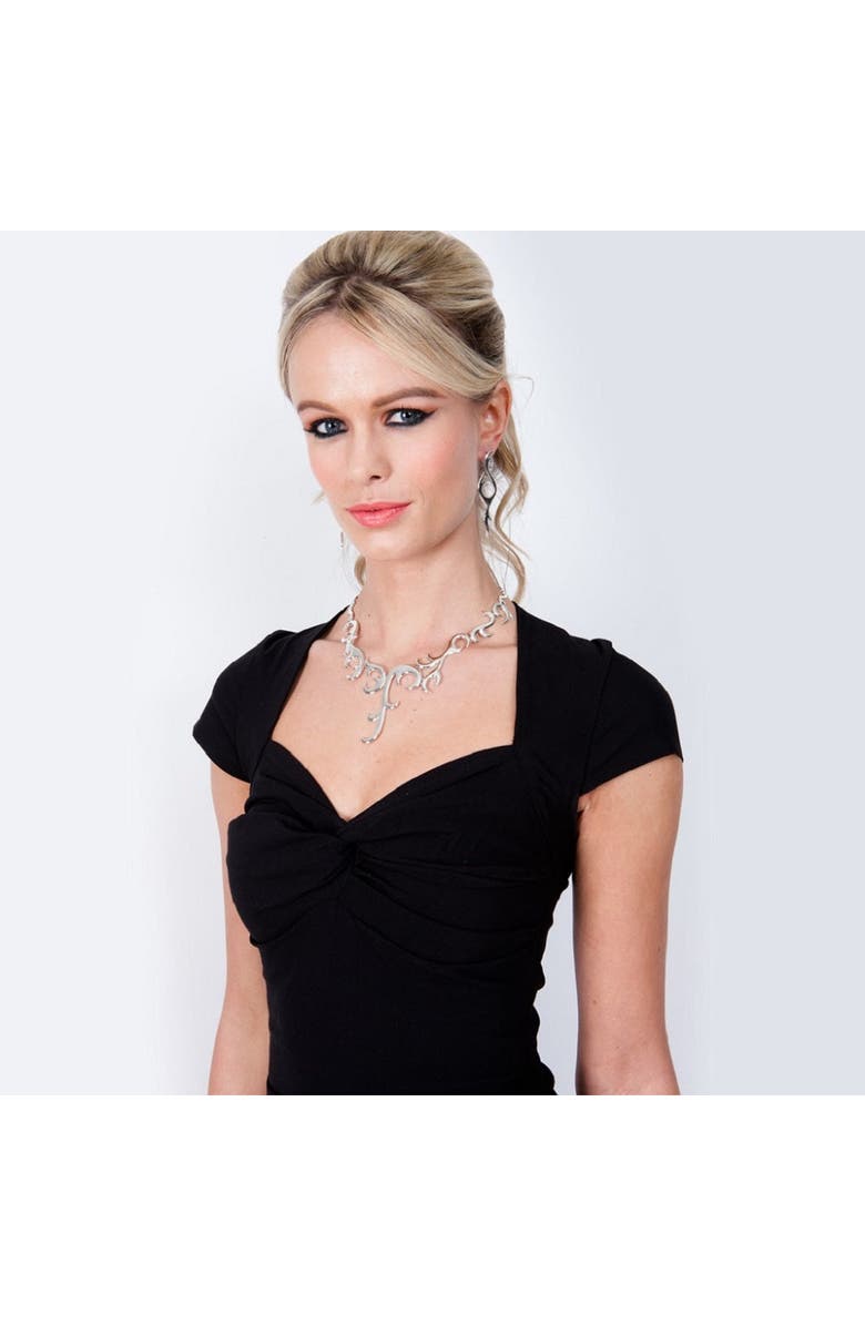 Lucy Quartermaine Air Drop Earrings, Alternate, color, Sterling Silver