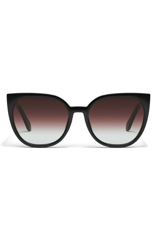 Quay Staycation 57mm Gradient Cat Eye Sunglasses In Multi