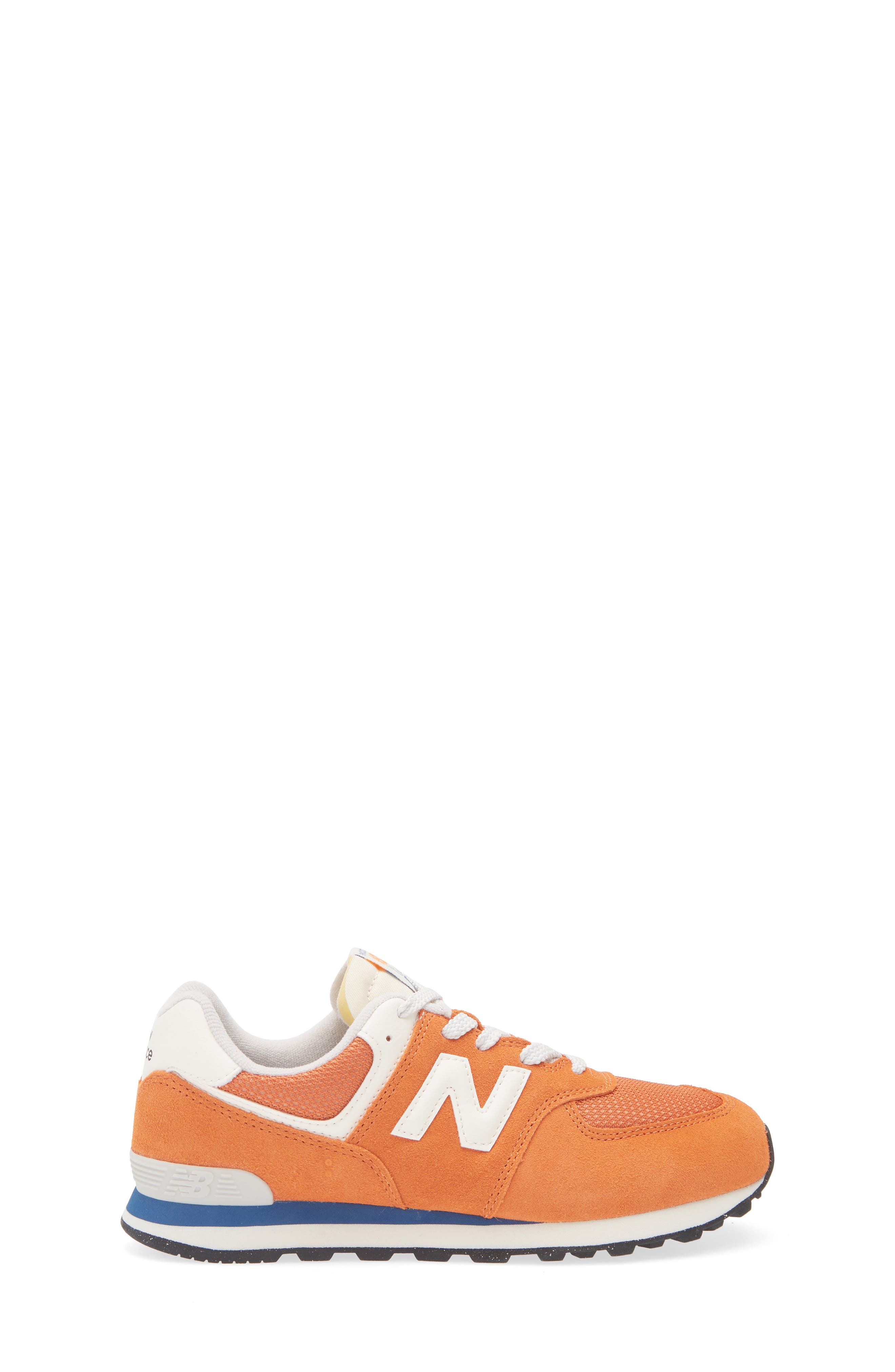 New Balance Kids' 574 Sneaker, Alternate, color, Infield Clay/ Sea Stone