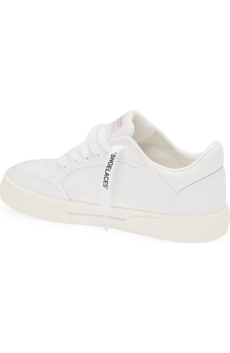 Off-White New Vulcanized Animation Low Top Sneaker, Alternate, color, White - Light Pink