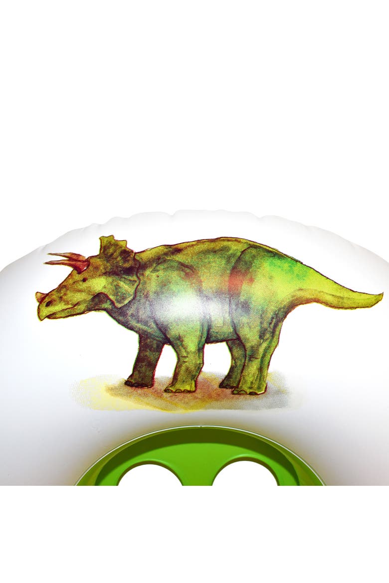 Toddler Float With Canopy Rawrsome, Alternate, color, White