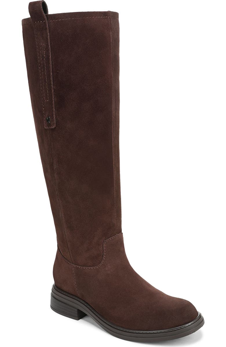 Naturalizer Ontime Knee High Boot, Main, color, Chocolate Bar