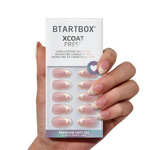 Press-on Nails Set Short Almond