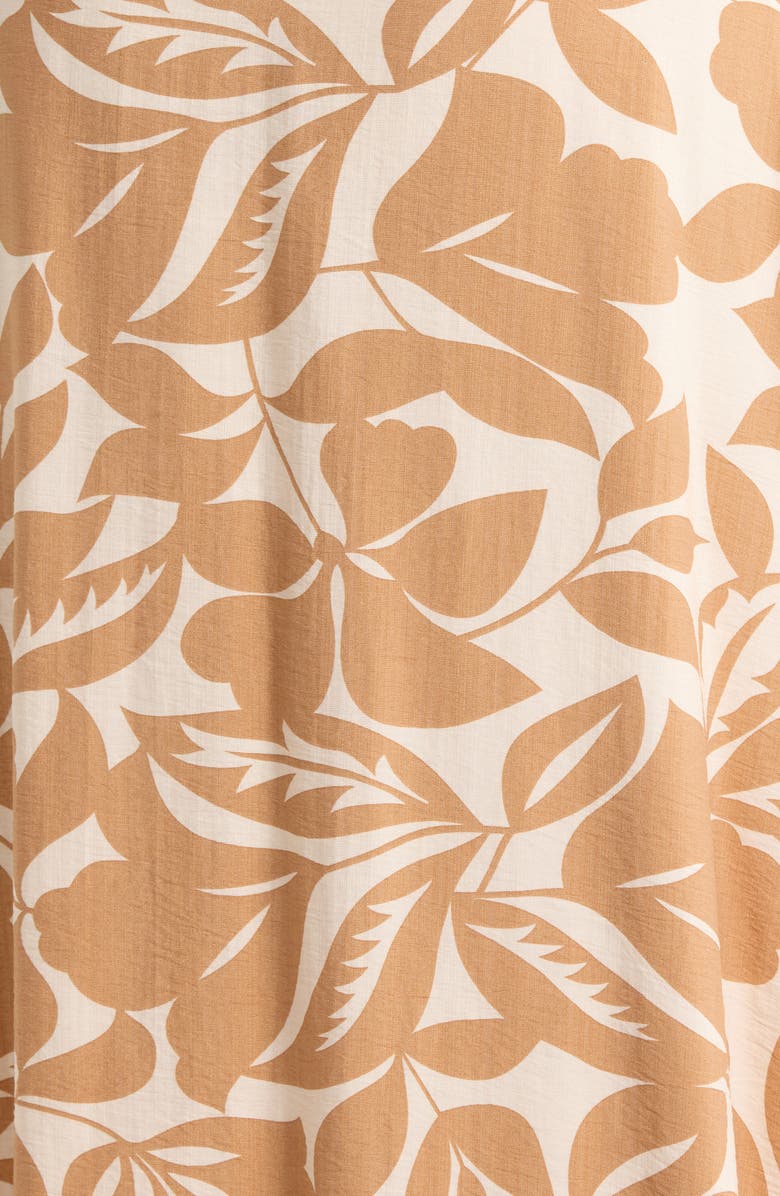 SUGARLIPS Ruffle Wrap Dress, Alternate, color, Oatmeal